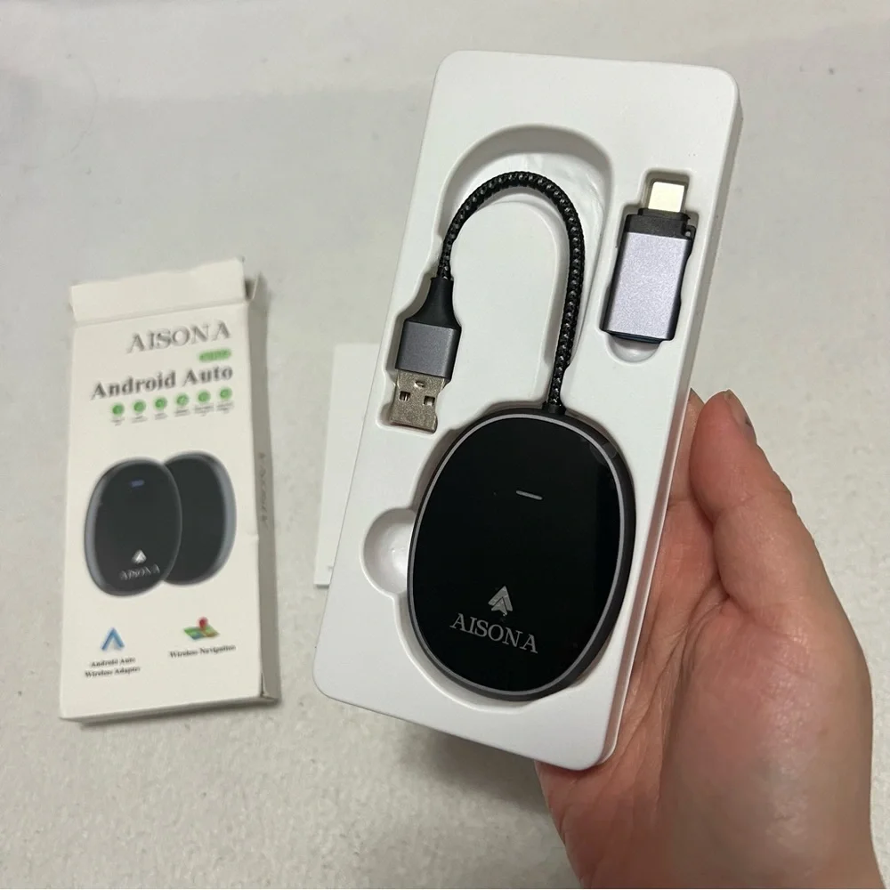Wireless Android Auto Car Adapter for Wired Android Auto Cars June sale